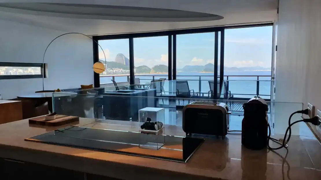 Luxury penthouses Rio de Janeiro: Dream view from living room