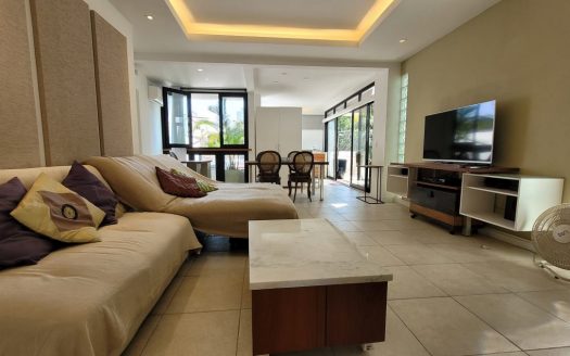 long term rental penthouse id-818: Living room