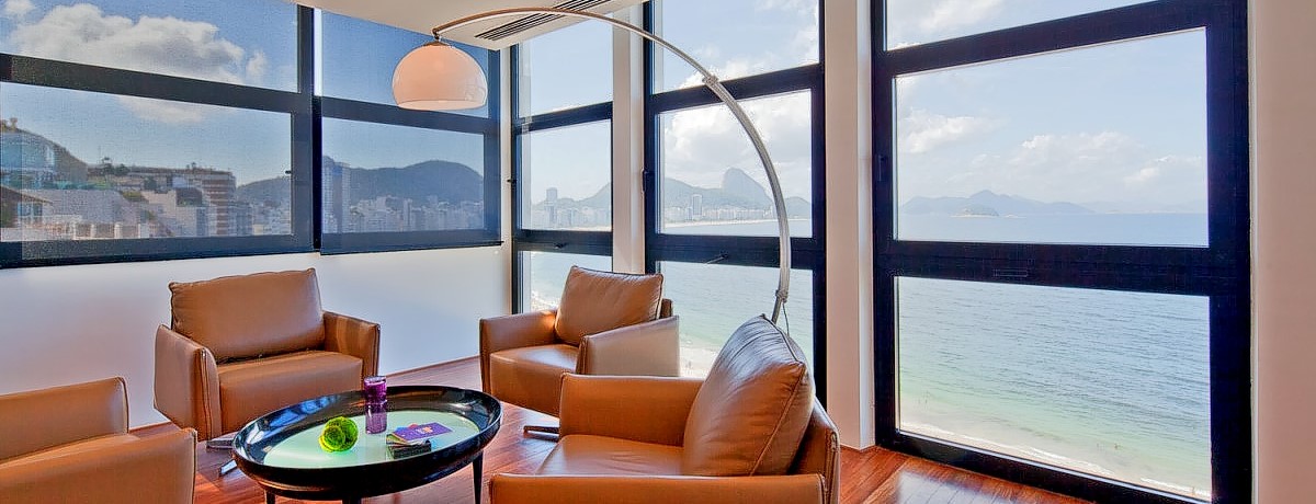 Luxury Rio de Janeiro Real Estate Unit 701 Livingroom