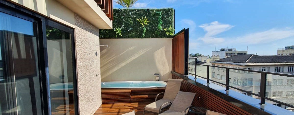 Luxury Rio de Janeiro Real Estate Unit 703 Terrace
