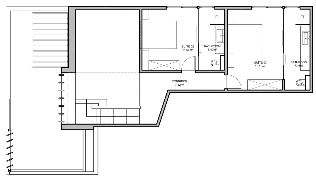 Floorplan Unit3, 14th floor