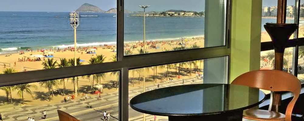 New Year in Rio de Janeiro, Copacabana. Apartment ID 310 with view to firework